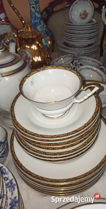 Hutschenrouther Filiżanka z talerzykiem Gdańsk