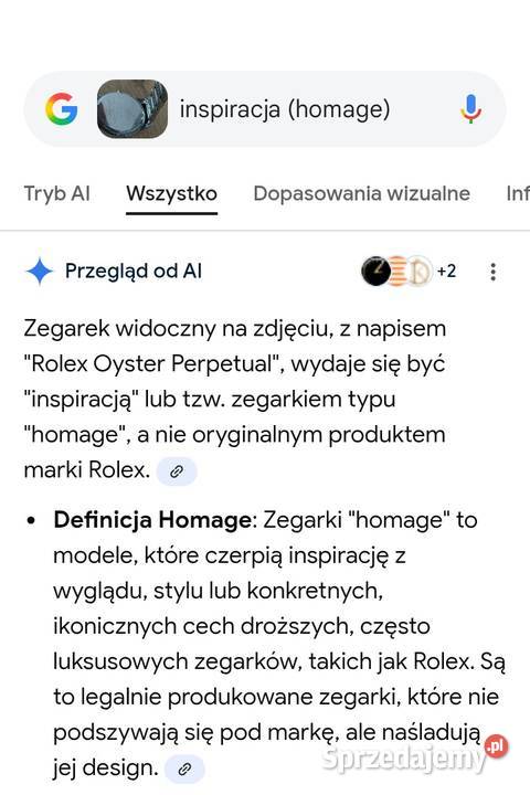 Zegarek Rolex Date Just imitacja homage super pomorskie