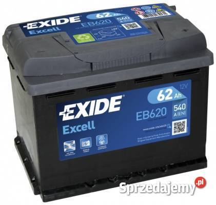Akumulator 62Ah 540A EXIDE Specpart WOŁOMIN Akumulatory