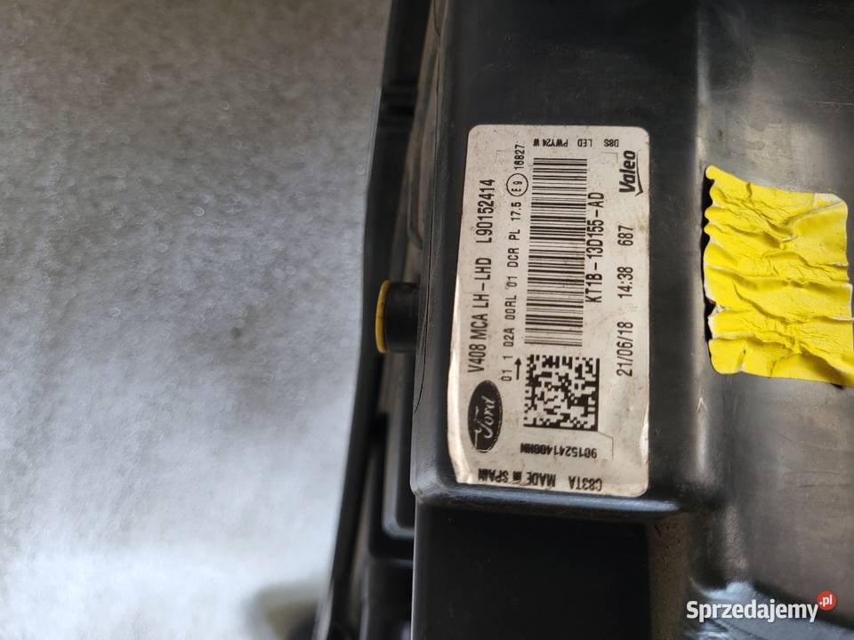 Lampa Ford Turneo connect mk2 lift osobowe Części samochodowe Kleszczowice