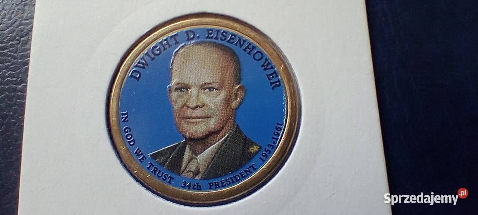 Stare monety 1 dolar USA 2 podkarpackie Lesko