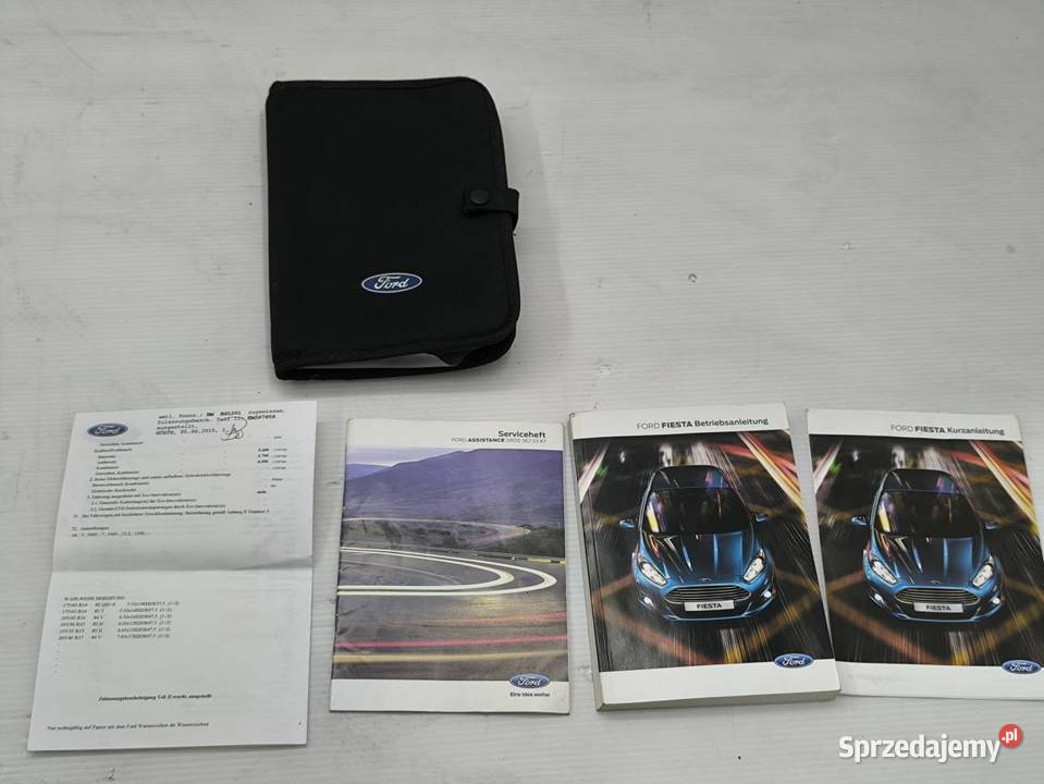 INSTRUKCJA OBSŁUGI FORD FIESTA MK7 LIFT