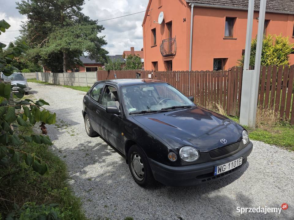 TOYOTA COROLLA 13 BENZ 1998 R 86KM Oława sprzedam