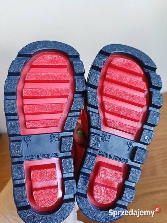 Czerwone sandały żelowe George r 24 Sandałki Gdynia
