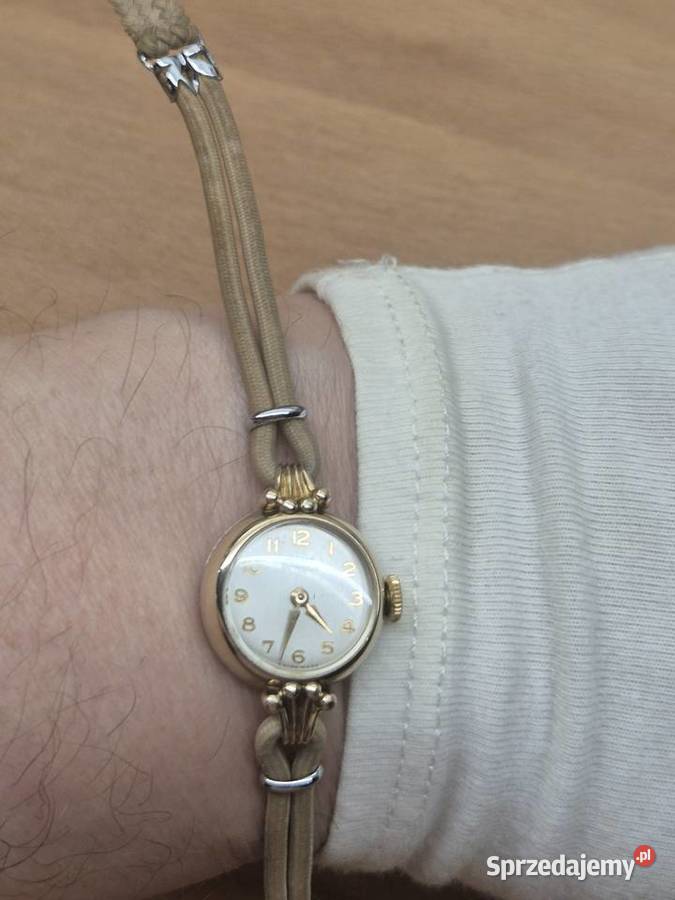 Damski zegarek vintage Girard Perregaux Au 20 Chorzów