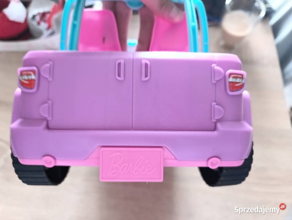 Barbie auto lalek plażowy jeep