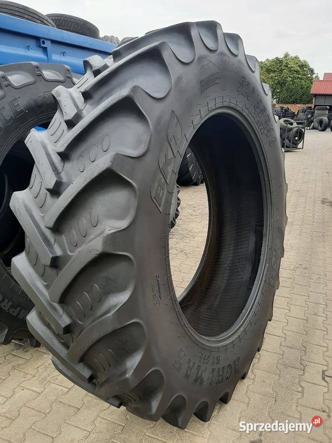 Opona używana rolnicza 52085R46 208R46 BKT AGRI 46cale Pozostałe podlaskie Zaścianki