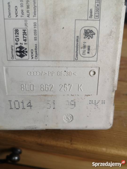 Pompka centralnego zamka AUDI 8LO862257K wielkopolskie Margonin