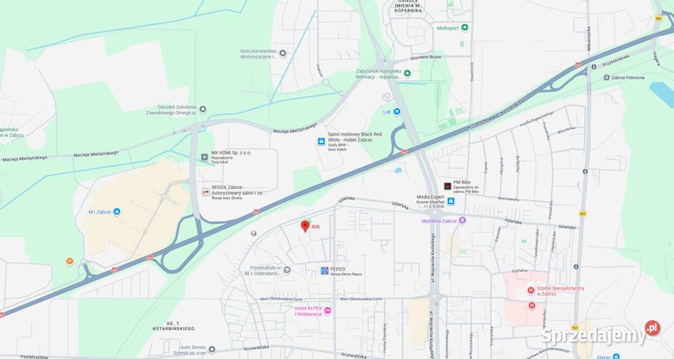 Słoneczne mieszkanie Zabrze Gdańska śląskie