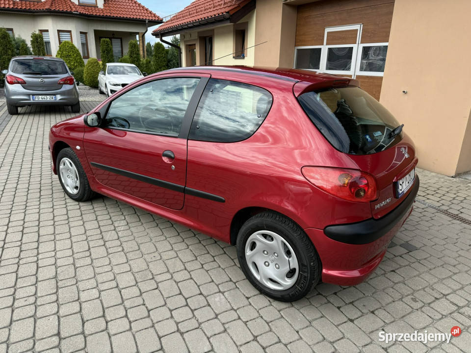 Peugeot 206 11 60 Krajowy Serwisowany Koła lato lakier metallic Orzech