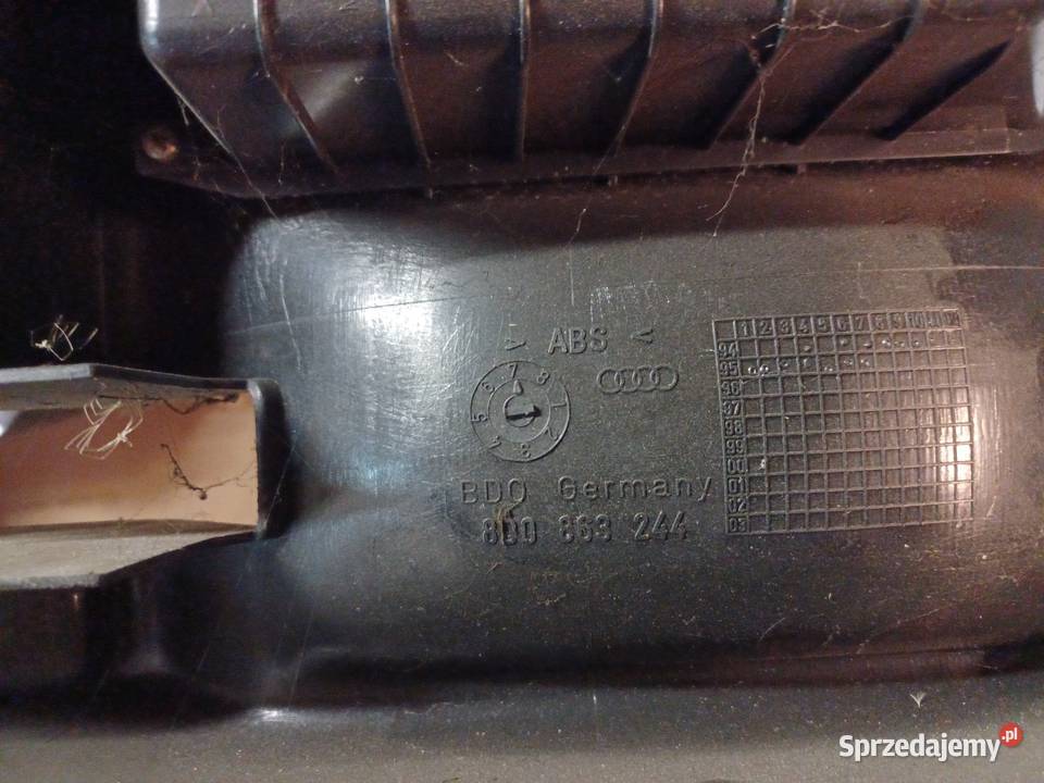 Tunel środkowy czarny AUDI A4 B5 8D0863244 Nowogard