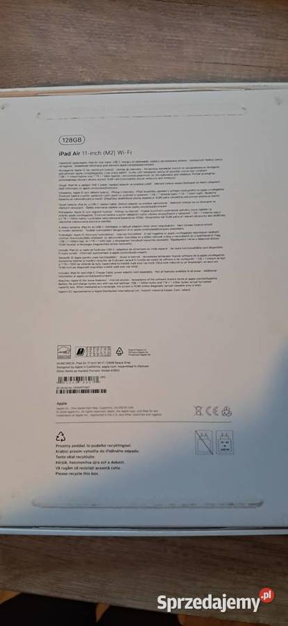 Sprzedam Apple iPad Air 11 Tablety i palmtopy Nieczajna Górna sprzedam