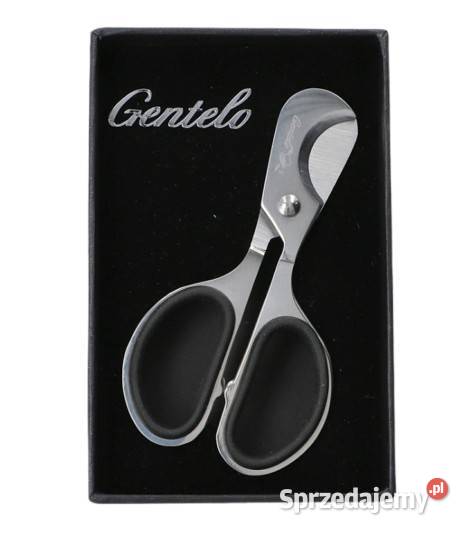 Srebrna Metalowa Obcinarka Do Cygara w Ostrowy nad Okszą