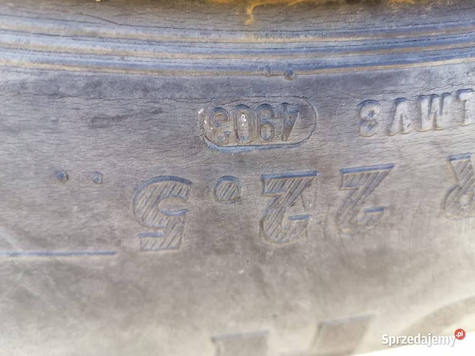 Koła 31580 R225 napędowe MAN F90 F2000 wywrotka ciężarowe Rzędowice