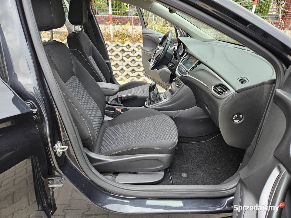 Opel Astra K 2016 14T 125 salon Polska pełna wielofunkcyjna kierownica Rzeszów