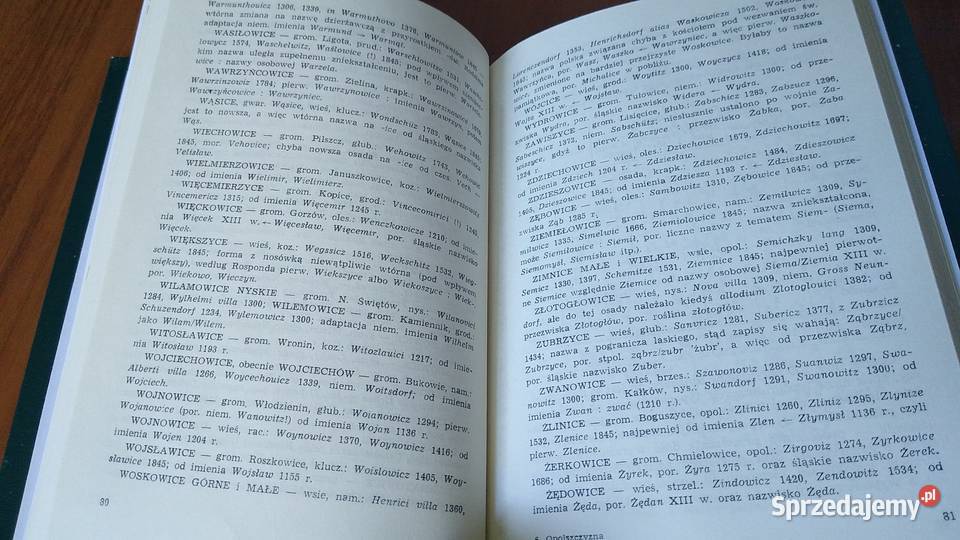 Opolszczyzna w świetle nazw miejscowych Henryk