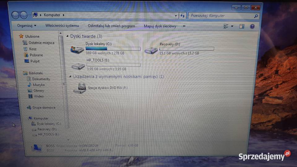 Laptop HP Presario CQ57 Glinno