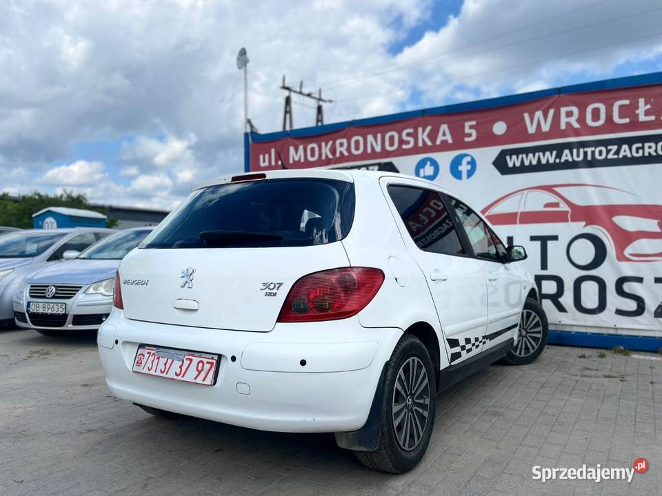 Peugeot 307 20 HDI Klimatyzacja Długie 307 Wrocław sprzedam