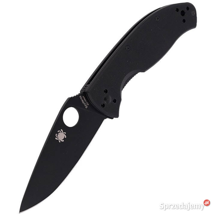 Nóż składany Spyderco Tenacious Black G10 Black mazowieckie Warszawa
