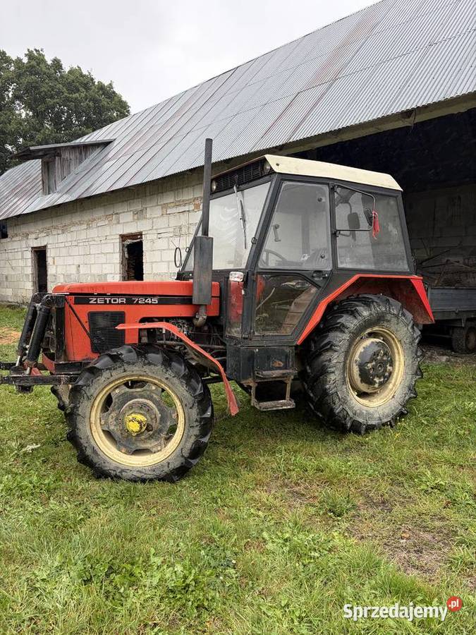 Zetor 7245 remoncie silnika Kabina podkarpackie Komańcza