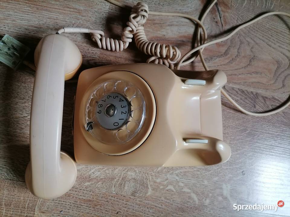 Stary telefon biurowy Kraków