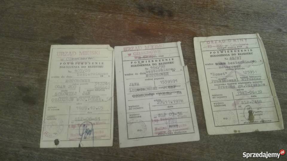 Zabytkowe papiery ROMETA I Jaway Buchowo sprzedam