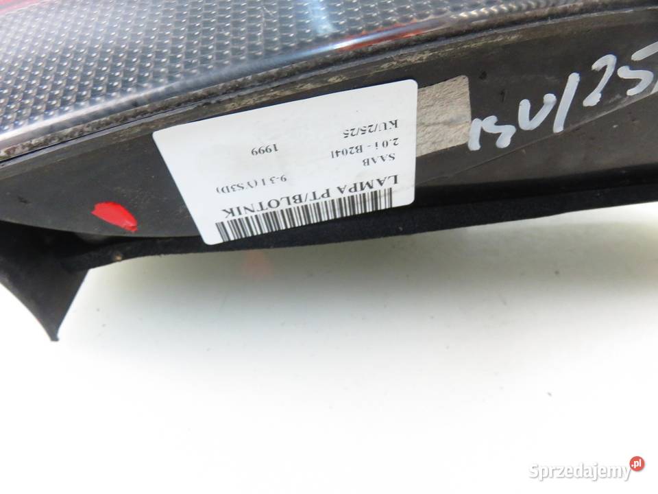 LAMPA PRAWA TYLNA SAAB 93 I LIFTBACK osobowe