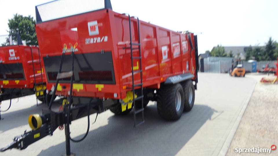 Rozrzutnik Obornika wapna torfu MetalFach N 2722 Maszyny rolnicze Jarocin sprzedam