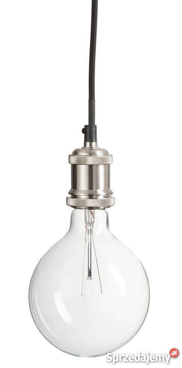 Lampa zwis srebrna Kanie