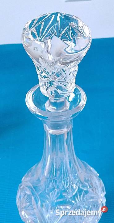 duża karafka kryształowa Bukowno