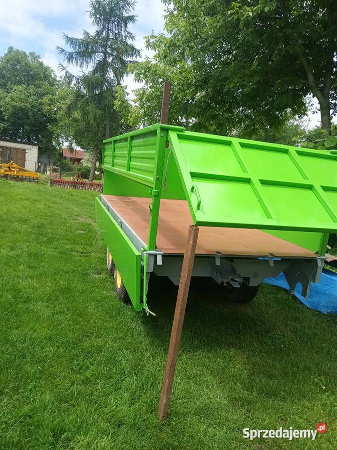 Przyczepa tandem 2 osiowy sztywny Radzyń Podlaski