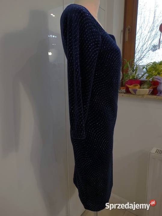 Sukienka Aksamitna Gorsetowy Dekolt Wieczorowa podlaskie Łomża