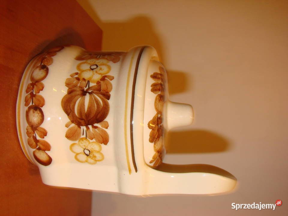 ZF Koło fajansowa solniczka kuchenna Pruszcz Gdański