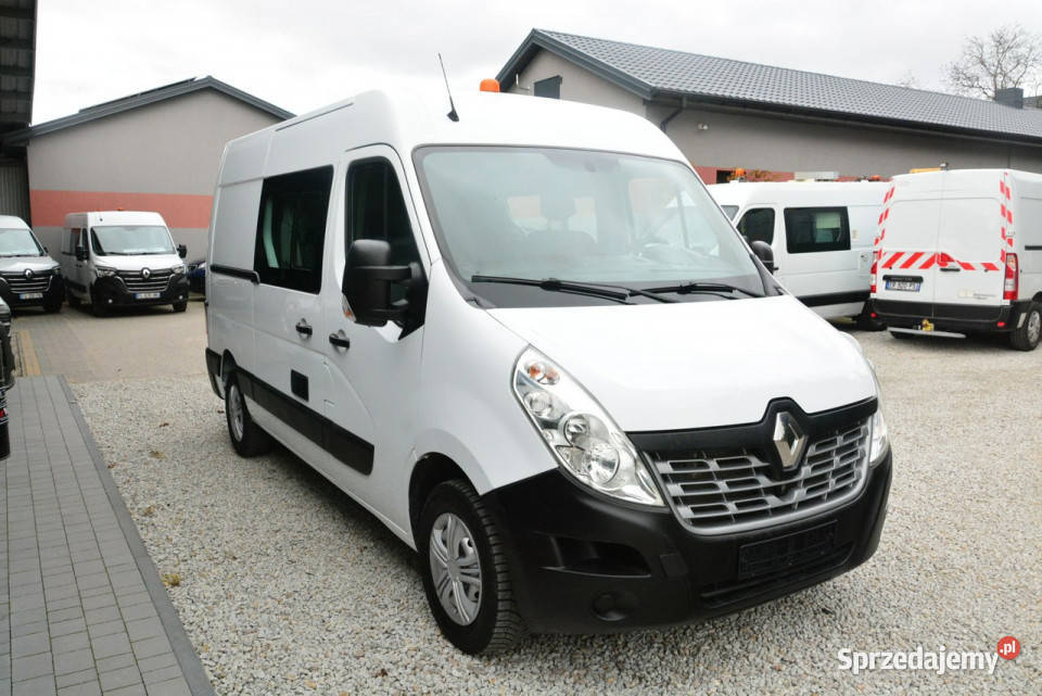 Renault Master średniak 6 osobowy brygadówka tempomat Warszawa