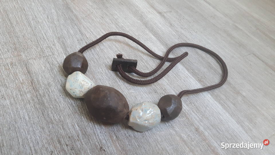 Naszyjnik wykonany ręcznie mazowieckie