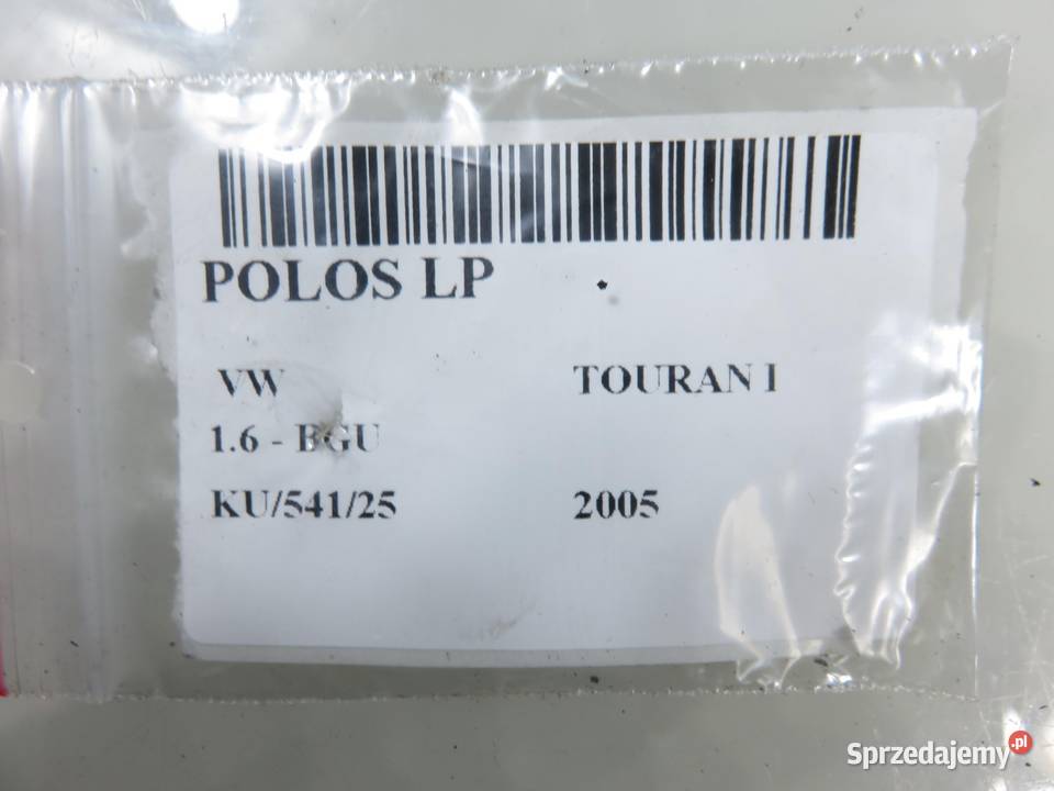 PÓŁOŚ LEWA PRZEDNIA VW TOURAN I 16