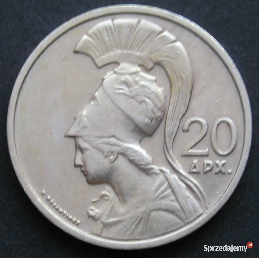 GRECJA 20 DRACHM 1973 Łódź sprzedam