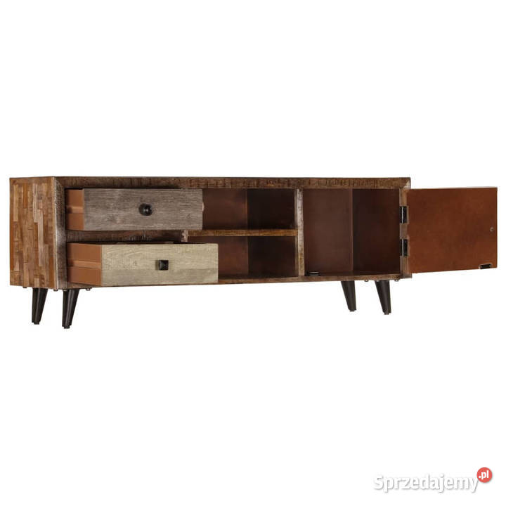 Szafka pod TV 118x30x40 lite drewno mango Warszawa