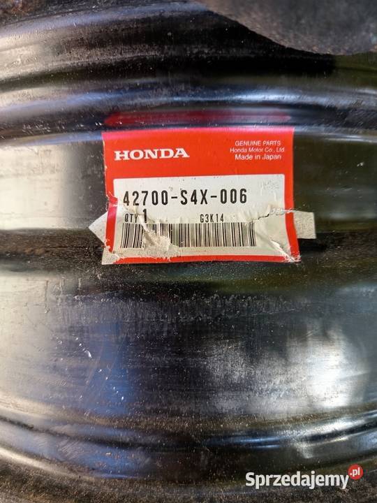felgi stalowe 5x1143 16 honda civic accord CRV Kąty Wrocławskie