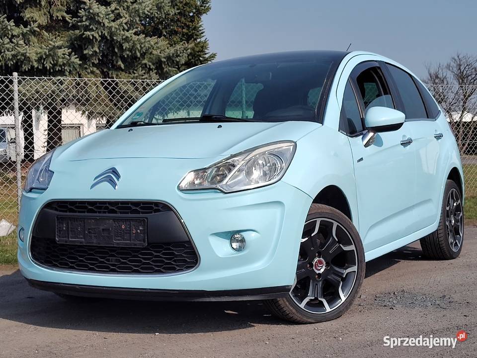 CITROEN C3 14 BENZYNA EXCLUSIVE kurtyny powietrzne Leszno sprzedam