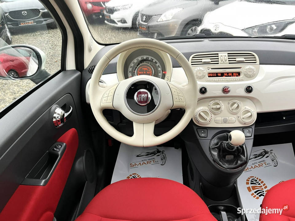 Fiat 500 Panorama Dach Jedyne 77 1 Właściciel I światła do jazdy dziennej Rydułtowy
