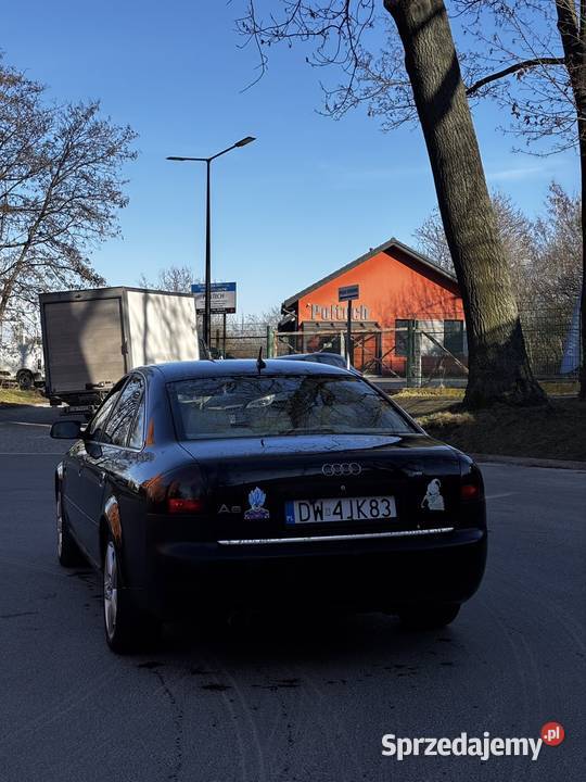 Audi a6 c5 18T LPG czarny A6 dolnośląskie Świebodzice