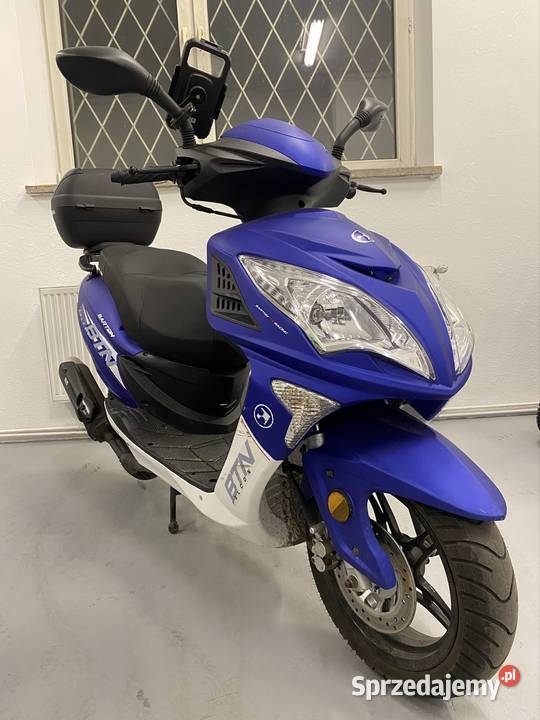 Skuter Barton Falcon 50 Kufer SHAD SH34 Gliwice bezwypadkowy