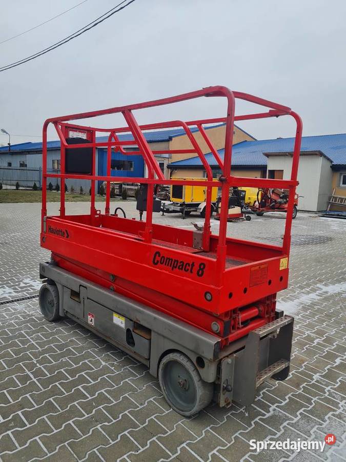 Podnośnik nożycowy elektryczny Haulotte Compact małopolskie Dąbrowa Tarnowska