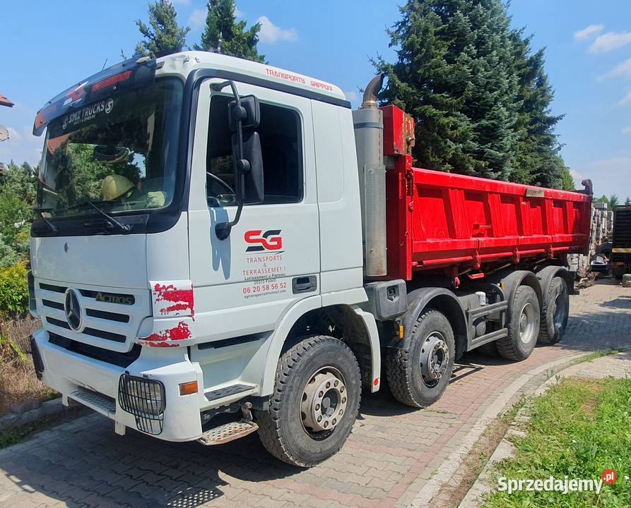 MERCEDES ACTROS 4141 8x4 Meiller Kipper 2s Kraków