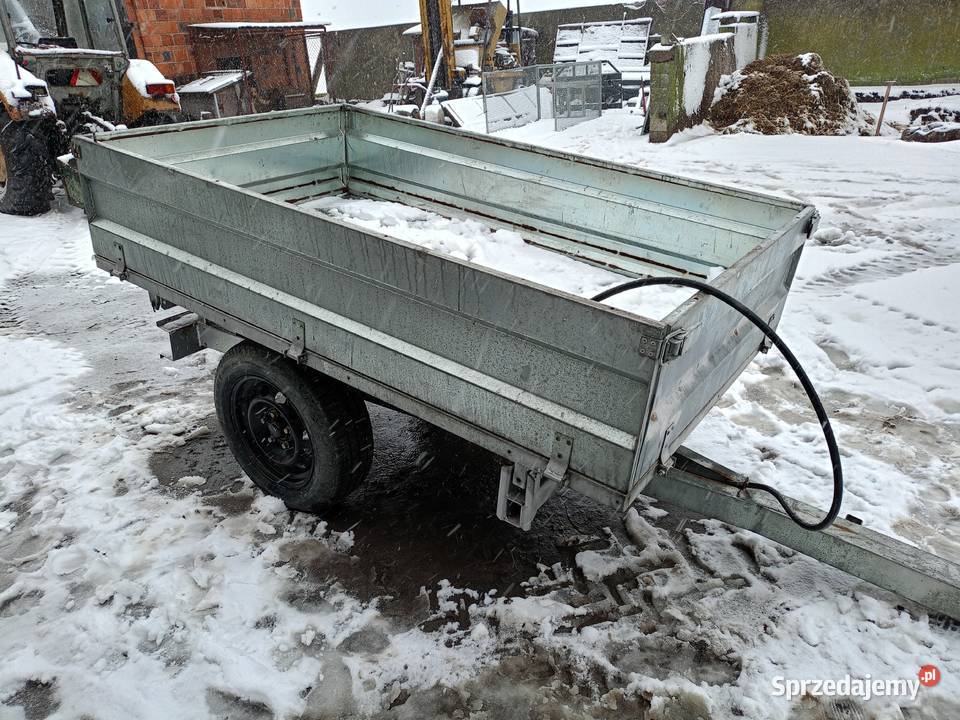 Przyczepka wywrotka 1osiowa Gostyń