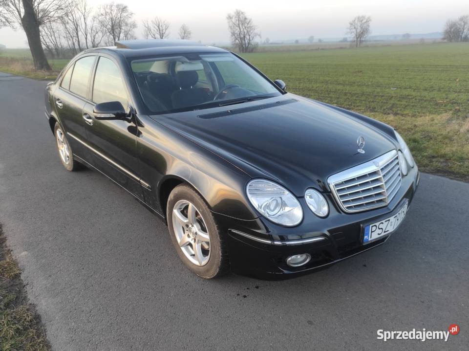 Mercedes E200CDI Elegance Sedan szyberdach PDC Szamotuły