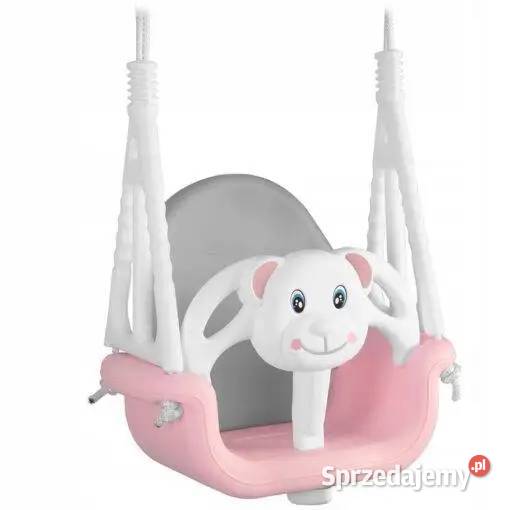 huśtawka kubełkowa 3w1 Ricokids różowy Kraków