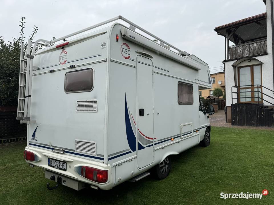 Kamper Fiat Ducato 28 JTDABS Zimowy ASR (kontrola trakcji) podlaskie Białystok