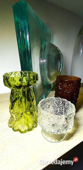 Wazony Kurt Wokan Ingrid glassG Baxtervintage